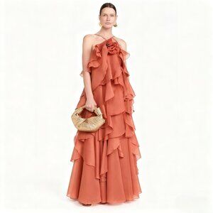 AJE Pandorea Layered Maxi Dress
